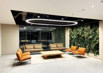 Preserved Planting Green Wall
