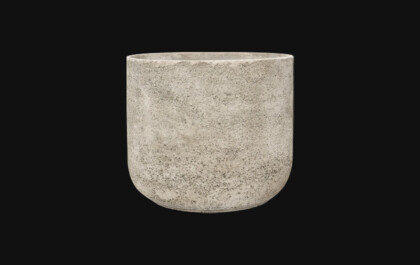 Blanc Planter White featured within a contemporary interior environment.